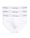 Calvin Klein Hip Briefs, Pack Of 3 In White