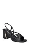 Calvin Klein Holand Strappy Sandal In Black