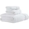 Calvin Klein Home Iconic 3-piece Towel Set In White
