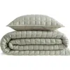 Calvin Klein Home Solid Quilt & Sham Set