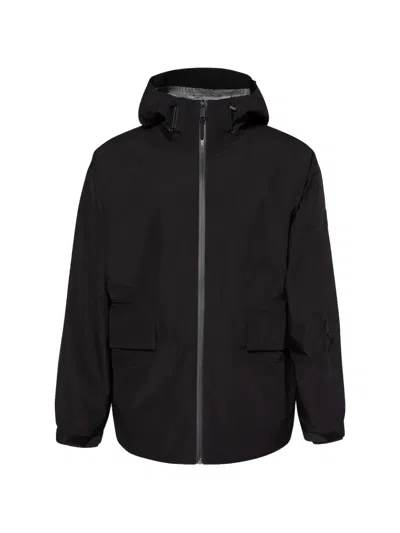 Calvin Klein Hooded Pocket Jacket In Black