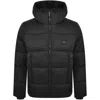 Calvin Klein Hooded Puffer Jacket Black In Black
