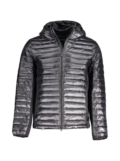 Calvin Klein Nylon Quilted Puffer Jacket In Gray