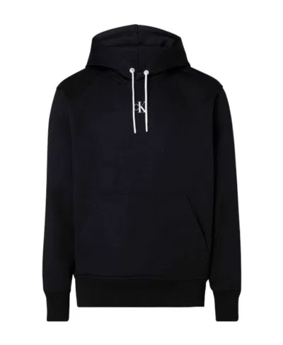Calvin Klein Hooded Sweater In Black