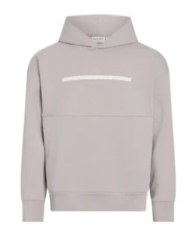Calvin Klein Hooded Sweater In Gray | ModeSens