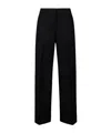 Calvin Klein Hot Sewing Detail Casual Pants In Black
