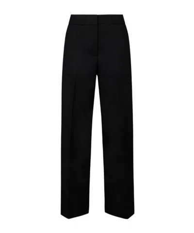Calvin Klein Hot Sewing Detail Casual Pants In Black