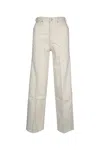 Calvin Klein Hr Wide Ecru Linen