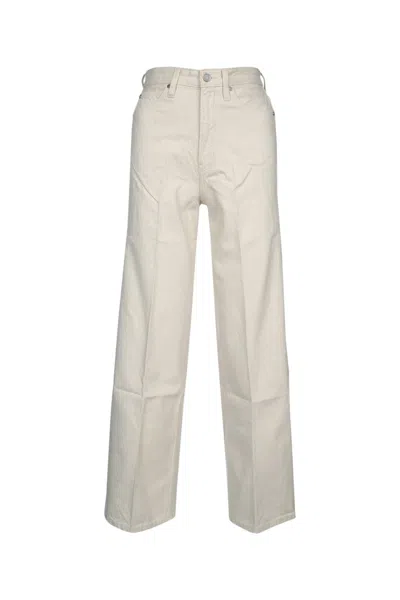 Calvin Klein Hr Wide Ecru Linen