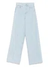 Calvin Klein Hr Wide Light Jeans