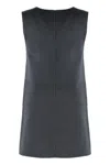 Calvin Klein I Live In A Double-faced Wool Coat. In Gray