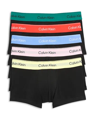 Calvin Klein Icon Boxer Briefs, Pack Of 5 In Black