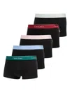 Calvin Klein Icon Cotton Boxers (pack Of Five) In Multi