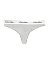 Calvin Klein Womens Modern Thong In Gray