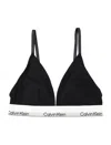 Calvin Klein Lightly Lined Triangle In Black