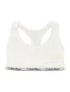 Calvin Klein Icon Cotton Modal Unlined Bralette In White