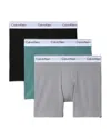 Calvin Klein Icon Cotton Stretch Boxer Brief Underwear, Pack Of 3