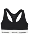 Calvin Klein Icon Crop Top In Black
