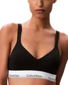 Calvin Klein Icon Lift Bralette In Black
