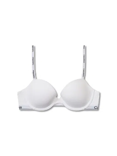 Calvin Klein Icon Lightly Lined Demi Bra In White