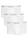 Calvin Klein Icon Low-rise Stretch-cotton Trunks In White