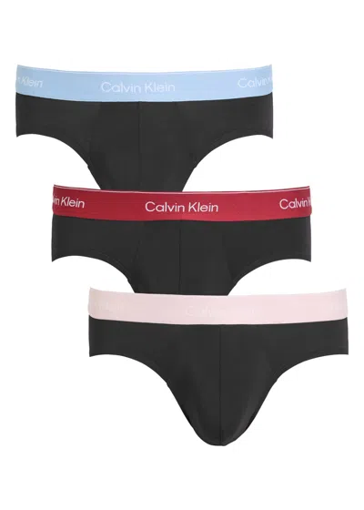 Calvin Klein Icon Stretch-cotton Briefs In Black
