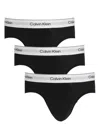 Calvin Klein Icon Stretch-cotton Briefs In Black