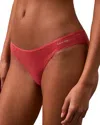 Calvin Klein Ideal Bikini In Dark Fuschia