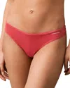 Calvin Klein Ideal Thong In Dark Fuschia