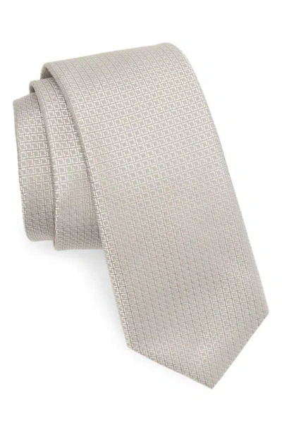 Calvin Klein Iman Solid Tie In Gray