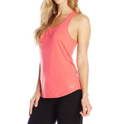 Calvin Klein Impact French Terry Sleep Tank In Crisp In Multi