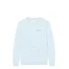 Calvin Klein Institutional Essential Crewneck Sweater In Blue