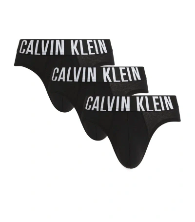Calvin Klein Intense Power Briefs (pack Of 3) In Black