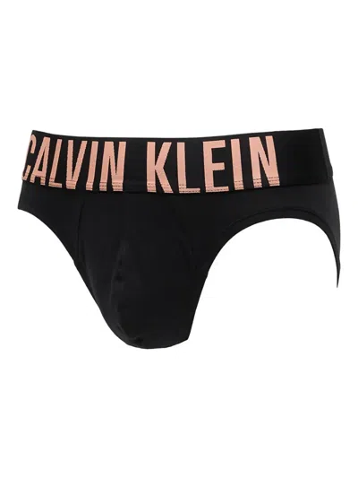 Calvin Klein Intense Power Cotton Briefs (pack Of Three) In Black