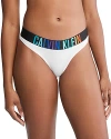 Calvin Klein Intense Power Pride Cotton Bikini Underwear Qf7835 In White