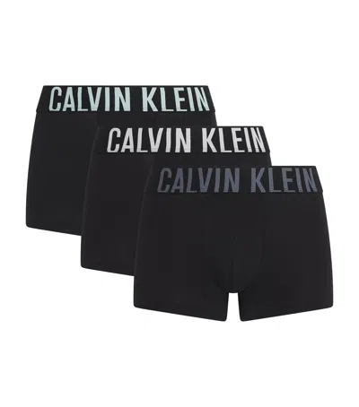 Calvin Klein Logo Waistband Trunk 3-pack In Multi