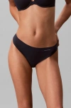 Calvin Klein Invisibles 3-pack Thongs In Black