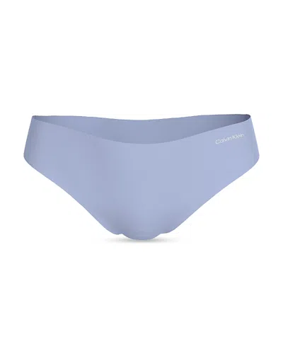 Calvin Klein Invisibles Thong In Blue