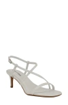 Calvin Klein Ishaya Ankle Strap Sandal In White