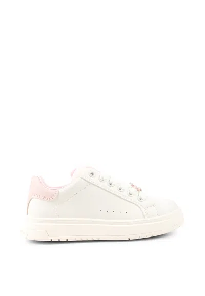 Calvin Klein Kids' Ivoire Sneakers For Girl In Ivory