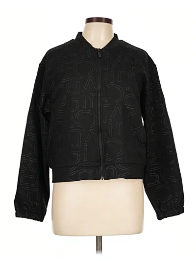 Pre-owned Calvin Klein Jacket In Black
