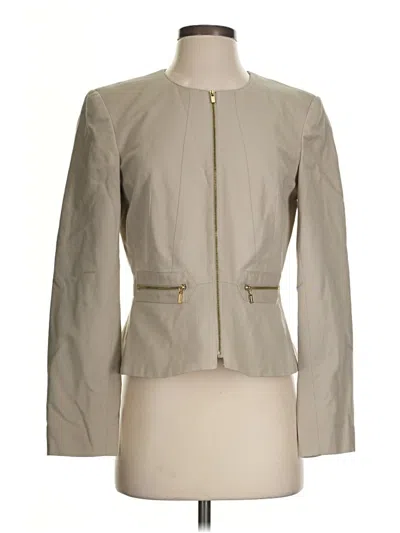 Pre-owned Calvin Klein Jacket In Gray