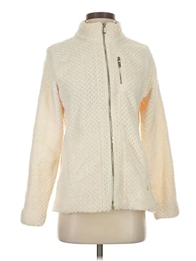 Pre-owned Calvin Klein Jacket In Ivory