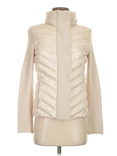Pre-owned Calvin Klein Jacket In Ivory