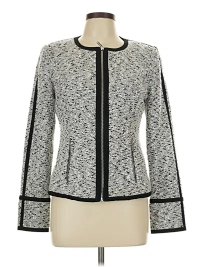 Pre-owned Calvin Klein Jacket In Ivory