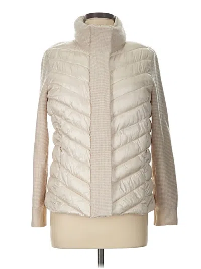Pre-owned Calvin Klein Jacket In Ivory