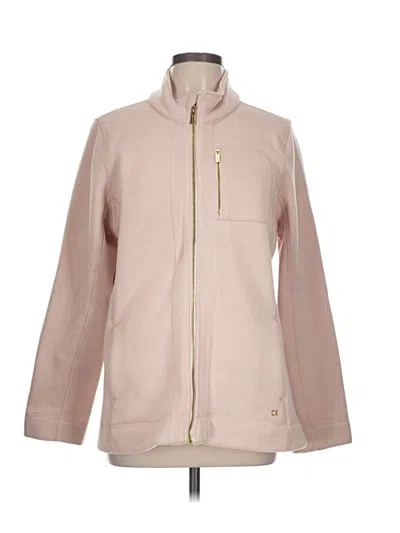 Pre-owned Calvin Klein Jacket In Pink