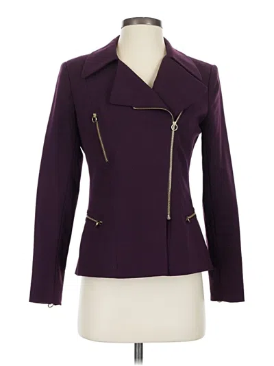Pre-owned Calvin Klein Jacket In Purple
