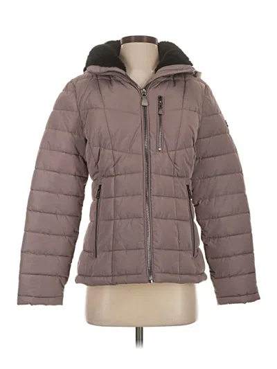Pre-owned Calvin Klein Jacket In Purple
