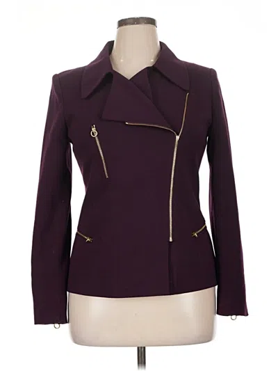 Pre-owned Calvin Klein Jacket In Purple